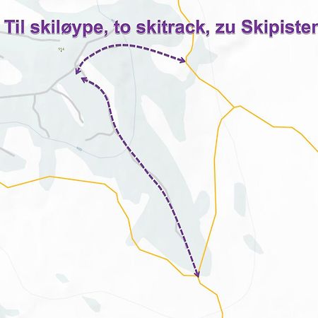 Bjerkely, Sjusjoen Villa Exteriör bild